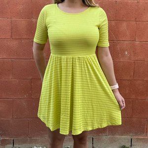 Lime Green Dress